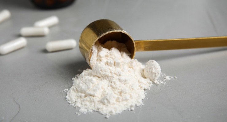 Creatina monohidratada en polvo y cápsulas